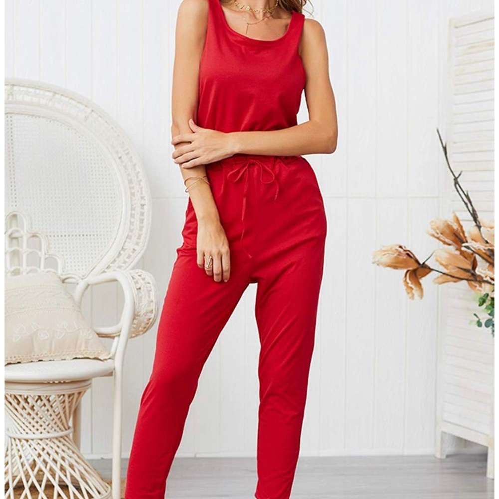 Gorgeous XL Red Jump suit